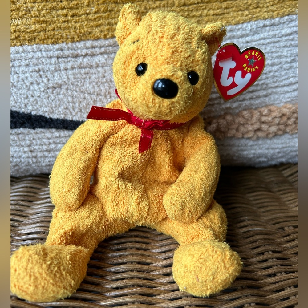 2/$30⚡️- TOY | Ty Beanie baby Poopsie bear 2001